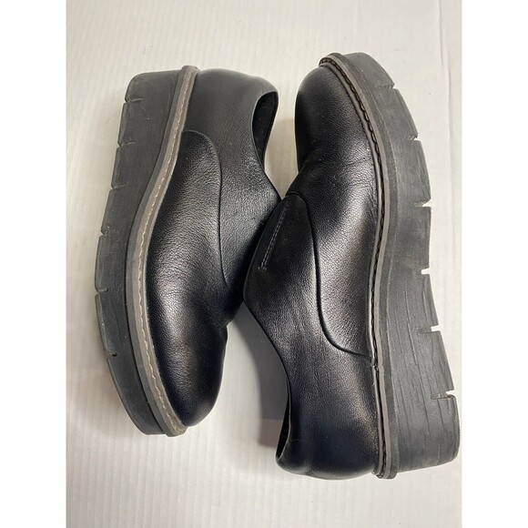 Clarks Collection Airabell Sky Slip On Loafers Women's Size 7 W Black Leather - Picture 4 of 6